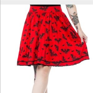 Sourpuss Batt Attack Skirt